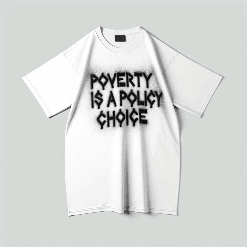 Poverty Is a Policy Choice Tee image